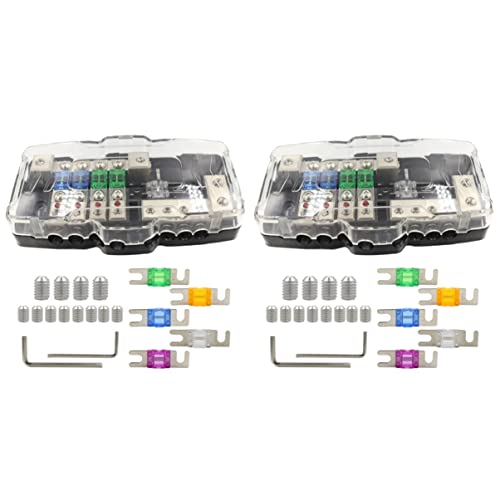 Autosicherung, Autosicherungen, Autosicherungen, Sicherungsblock, Sicherungsblock mit Anzeige, Sicherungskasten, negativer Bus-Sicherungsblock, Kastenhalter mit Autosicherungen, Kfz-Sicherungen(Fuse b von VWWJCCRO