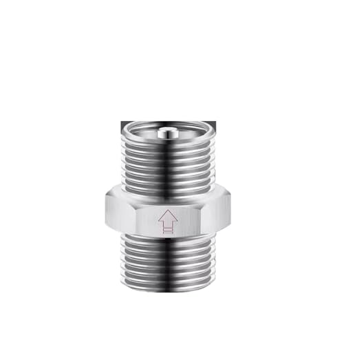 VWWJCCRO 1/2" BSP Male-Male Thread 304 Stainless Steel Check Valve One Way Non-Return Valve VWWJCCRO 1/2" BSP Male-Male Thread 304 Stainless Steel Check Valve One Way Non-Return Valve von VWWJCCRO
