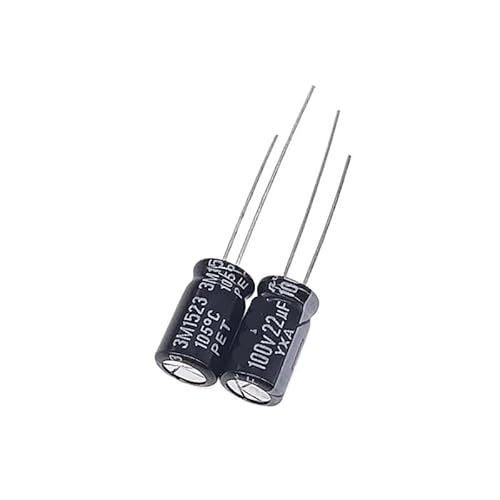 VWWJCCRO 10PCS Electrolytic Capacitor 100V22UF 8X11.5 VWWJCCRO 10PCS Electrolytic Capacitor 100V22UF 8X11.5 von VWWJCCRO