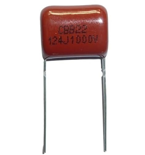 VWWJCCRO 10pcs CBB Capacitor 124 1000V 124J 1KV 0.12uF 120nF P15 CBB22 Metallized Polypropylene Film Capacitor VWWJCCRO 10pcs CBB Capacitor 124 1000V 124J 1KV 0.12uF 120nF P15 CBB22 Metallized Polypropylene Film Capacitor von VWWJCCRO