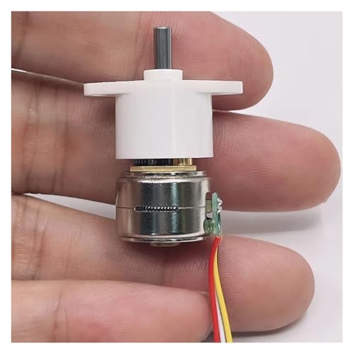 VWWJCCRO 15MM 2-Phase 4-Wire Stepper Stepping Gear Electronic Starter DC 5V 6V 2RPM Slow Speed Metal Gearbox High Torque 1000:1 VWWJCCRO 15MM 2-Phase 4-Wire Stepper Stepping Gear Electronic Starter DC 5V 6V 2RPM Slow Speed Metal Gearbox High Torque 1000:1 von VWWJCCRO