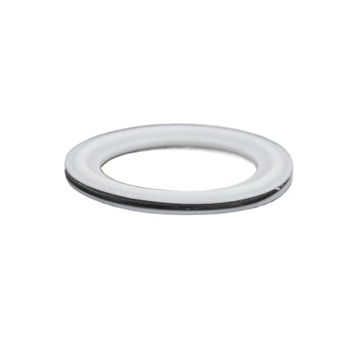 VWWJCCRO 1pc 1.5 Inch Tri Envelope Gasket PTFE with EPDM Liner Tri Clamp Sandwich PTFE/EPDM Gasket VWWJCCRO 1pc 1.5 Inch Tri Envelope Gasket PTFE with EPDM Liner Tri Clamp Sandwich PTFE/EPDM Gasket von VWWJCCRO