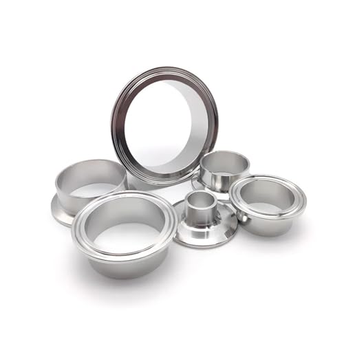 VWWJCCRO 1pc 89mm Ferrule 106mm SS304 Stainless Steel Tri Clamp Joint Quick Flange Chuck End Welded Pipe Fitting VWWJCCRO 1pc 89mm Ferrule 106mm SS304 Stainless Steel Tri Clamp Joint Quick Flange Chuck End Welded Pipe Fitting von VWWJCCRO