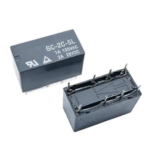 VWWJCCRO 1pc GC-2C-5L 5VDC (4078-5V/24V) Relay 8pins von VWWJCCRO
