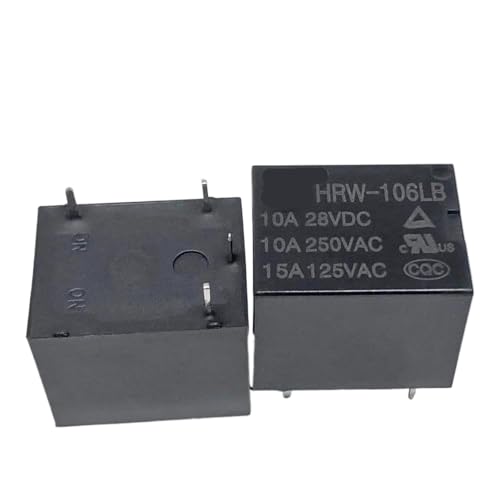 VWWJCCRO 1pc HRW-106LB (T73B-6V-10A) Relay 4pins von VWWJCCRO