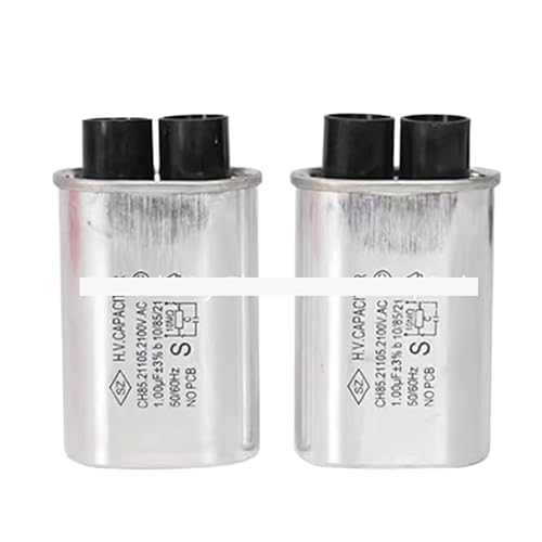VWWJCCRO 1pc High Voltage capacitors for Industrial Microwave ovens 2100V 3+3 6.3MM 3PIN 1.02UF von VWWJCCRO