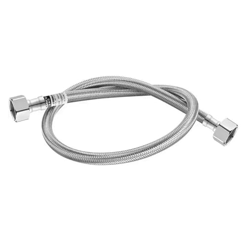 VWWJCCRO 20/25 mm 304 Edelstahl Geflochten Schlauch für WC Warmwasserbereiter Absperrventil Kaltwasser Zulaufschlauch (3l4-60cm) von VWWJCCRO