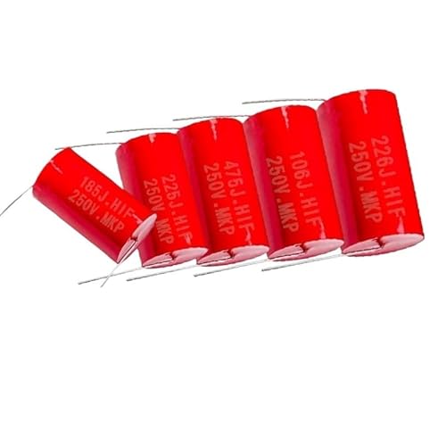 VWWJCCRO 250V Speaker Divider Tweeter Stepless Capacitor Treble Poleless 2Pcs 5.6uF 565 VWWJCCRO 250V Speaker Divider Tweeter Stepless Capacitor Treble Poleless 2Pcs 5.6uF 565 von VWWJCCRO