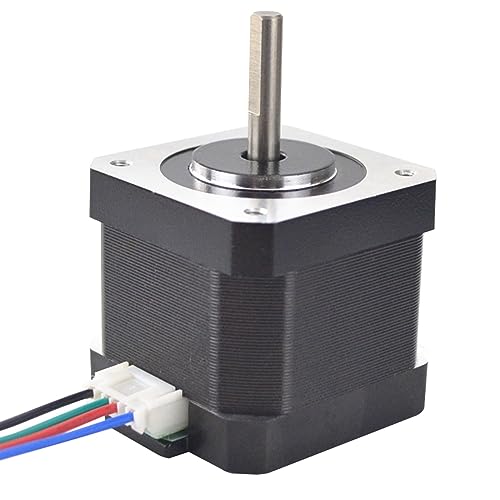 VWWJCCRO 5 Stück Stepper Elektronischer Starter 1,5 A 42 Elektronischer Starter 39 mm 12 V 1 m Kabel 4-stufiger elektronischer Starter 5-17HS15-1504S-X1 von VWWJCCRO