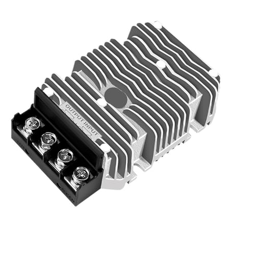 VWWJCCRO Buck Spannungsregler, 24 V, 36 V, 48 V, 72 V auf 12 V, 13,8 V, 40 A, 50 A, 60 A, Step-Down-DC-Wandler, für Auto, LKW, Boot, Netzteil (60 A, 24 V (18–36 V), 12 V von VWWJCCRO