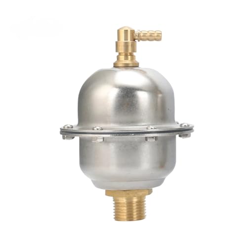 VWWJCCRO DN15-25 1/2 Zoll 3/4 Zoll 2,5 cm Außengewinde Messing 304 Edelstahl Automatische Entlüftungsablassung Druckventil Rohrleitung Wasserheizung (DN20 G3l4) von VWWJCCRO