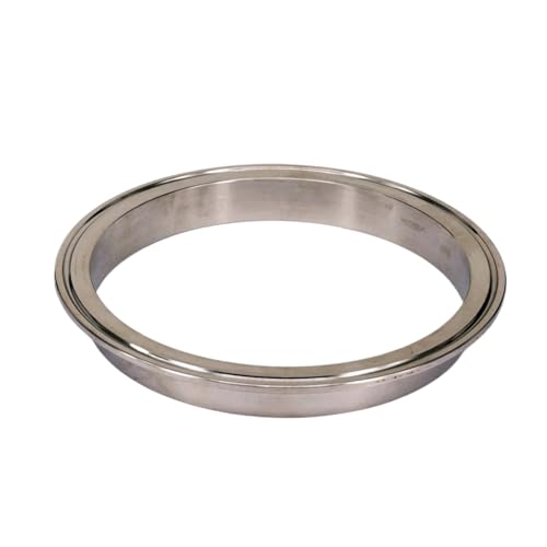 VWWJCCRO Fit Tube O/D 204mm x Tri Clamp 8" Ferrule O/D 217mm 304 Stainless Pipe Connector von VWWJCCRO
