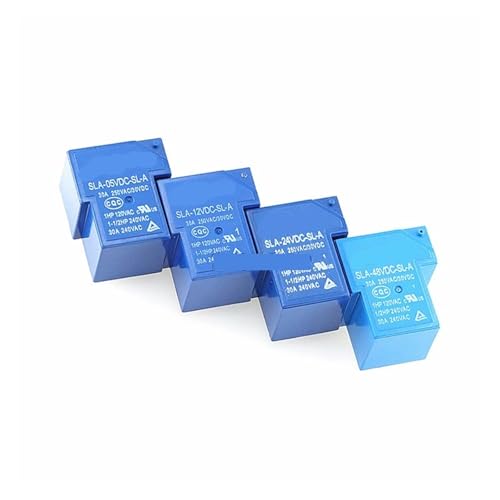 VWWJCCRO Relais SLA-05VDC-SL-A SLA-12VDC-SL-A SLA-24VDC-SL-A SLA-48VDC-SL-A 5-polig 30 A 250 V AC (48 V-5 PIN) von VWWJCCRO