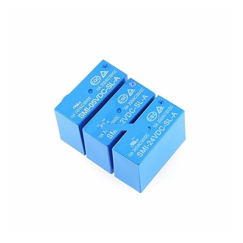 VWWJCCRO Relais SMI-05VDC 12VDC 24VDC-SL-A 10A 240AVC 4PIN(SMI-5V-4PIN) 10 Stück von VWWJCCRO