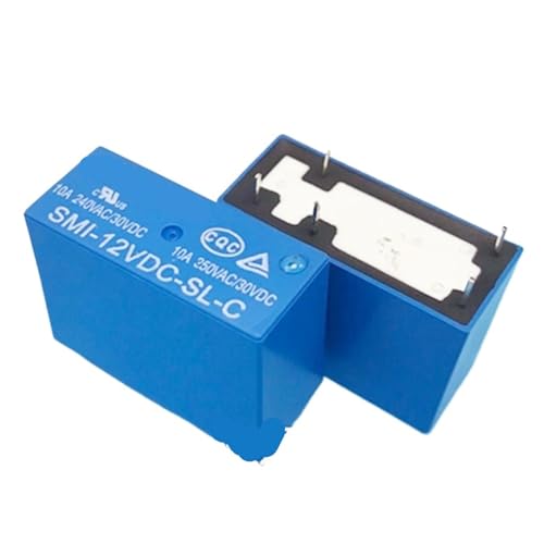 VWWJCCRO Relais SMI-05VDC 12VDC 24VDC-SL-C 10A 5PIN(SMI-5VDC-SL-C) 10 Stück von VWWJCCRO