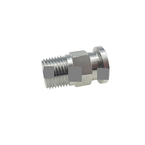 VWWJCCRO TC 34mm Tri Clamp x NPT 1/2" Male Threaded Adapter SS304 Stainless Steel Tri Compatible End VWWJCCRO TC 34mm Tri Clamp x NPT 1/2" Male Threaded Adapter SS304 Stainless Steel Tri Compatible End von VWWJCCRO