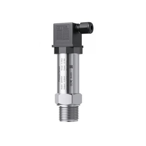 VWWJCCRO Water Pressure Transmitter 4 20ma 0to 10 bar Pump Pressure Sensor Transmitter G1/4 Pressure Sensor Transducer for Oscilloscop(0-3.3V Out5V Power,0-10bar) von VWWJCCRO