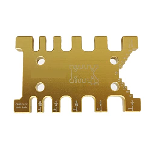 Aluminium-Fräsertisch-Einlegeplatte mit Gehrungslehre und Profilanschlag-Gleithalterungen for Holzbearbeitungsbänke Tischkreissäge(Aluminum Gauge Gold) von VXDEFP