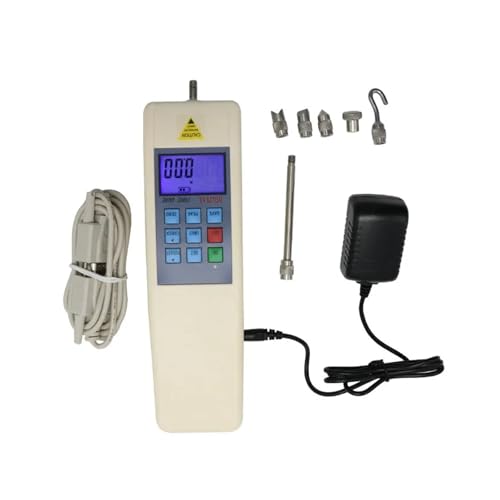 Dynamometer 100N/200N/300N/500N Digitales Kraftmessgerät Dynamometer Kraftmessgeräte Push Pull Force Gau Tester Meter N/kg/lb/oz (200N) von VXDEFP