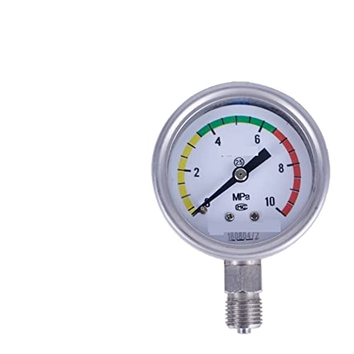 Dynamometer Manometer Edelstahl Luftdruckprüfer Stoßfestes Manometer N/kg/lb/oz.(0~16) von VXDEFP