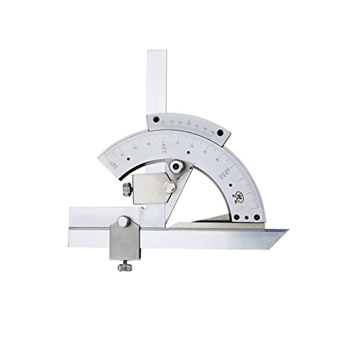Hochpräzises Universal-Winkellineal 320 Grad Kohlenstoffstahl Winkelmesser Winkellineal Holzbearbeitung Messwinkelwerkzeuge Messgeräte(High Precision) von VXDEFP