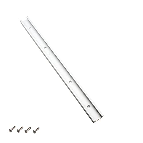 Holzbearbeitungsfräser Gehrungslehre Tischsägen-Montagelineal mit T-Schiene for Tischsägenfräser DIY Zimmereiwerkzeuge(0.6m) von VXDEFP