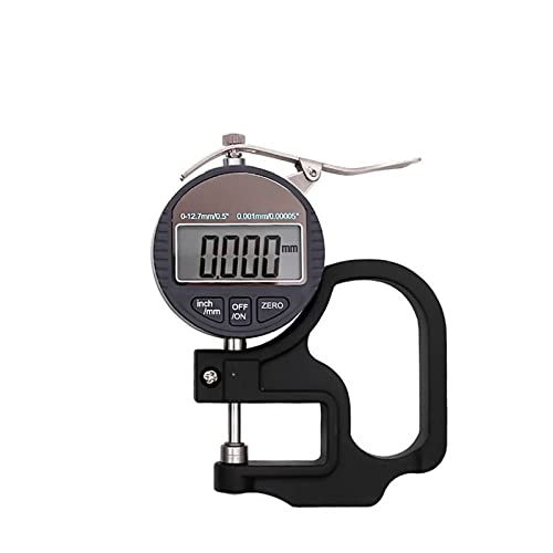 Mikrometer, 0,01 mm / 0,001 mm elektronische Dicke von 12,7 mm 25,4 mm digitaler Mikrometermikrometermarkermikrometro -Dicke Tester(0-12.7mm 0.001mm) von VXDEFP