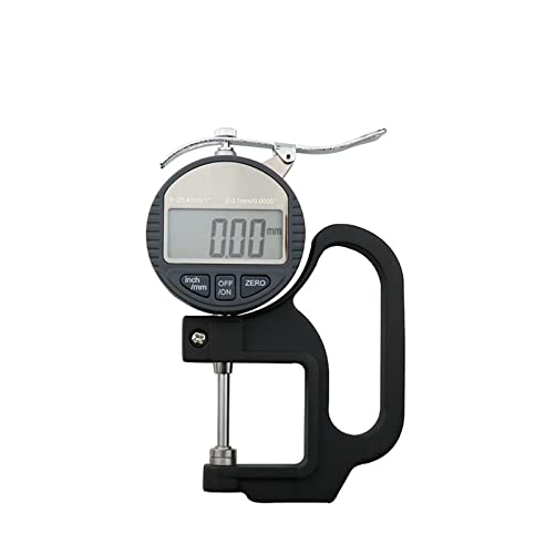 Mikrometer, 0,01 mm / 0,001 mm elektronische Dicke von 12,7 mm 25,4 mm digitaler Mikrometermikrometermarkermikrometro -Dicke Tester(0-25.4mm 0.01mm) von VXDEFP