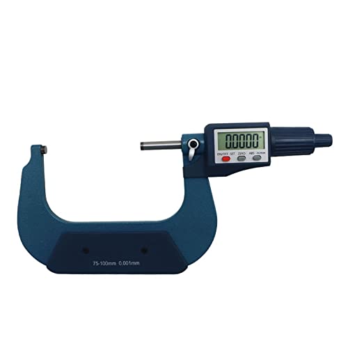 Mikrometer, 75-100 mm 0,001 mm elektronischer Außenmikrometer mit Einzelhandelsbox-Mikron-Mikrometer-Bremssattel-Messgerät Mikrometer, 75-100 mm 0,001 mm elektronischer Außenmikrometer mit Einzelhandelsbox-Mikron-Mikrometer-Bremssattel-Messgerät von VXDEFP