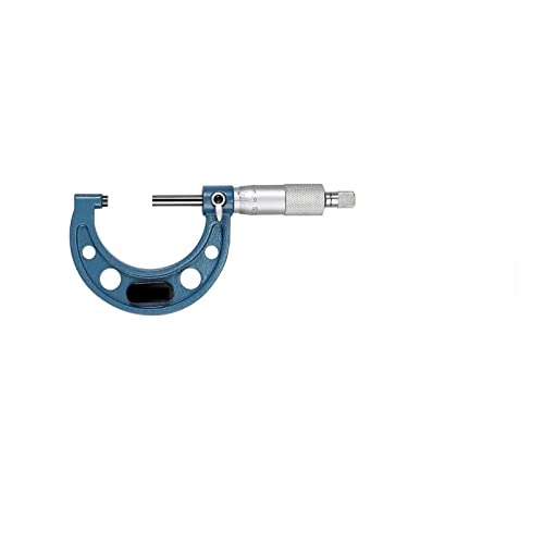 Mikrometer, Außen-Spiralmikrometer 0-25 mm/25-50 mm/50-75 mm/75-100 mm/100-125/175-200 mm Akz. 0,01 mm Gauge Vernier-Messwerkzeuge(0-25mm) von VXDEFP