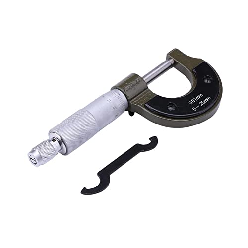 Mikrometer, Außenmikrometer 0-25 mm/0,001 mm Gauge Vernier Bremssattel Messwerkzeug Professionelles Mikrometer-Messwerk Tools Zubehör Mikrometer, Außenmikrometer 0-25 mm/0,001 mm Gauge Vernier Bremssattel Messwerkzeug Professionelles Mikrometer-Messwerk Tools Zubehör von VXDEFP