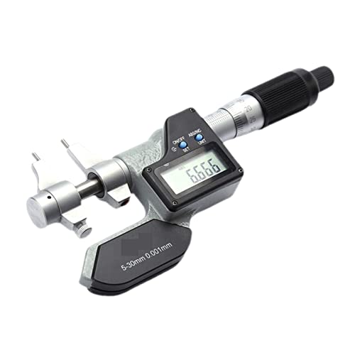 Mikrometer, Digital Inside Micrometer 5-30 mm 25-50 mm Industriemikometer interne Mikrometer 50-75 mm 75-10 mm 0,001 mm elektronische Messung(100-125mm no ring) von VXDEFP