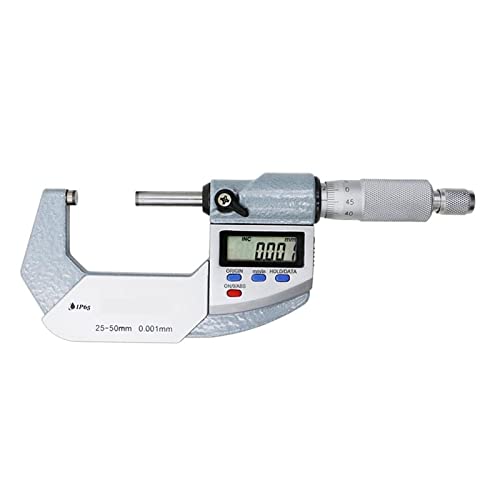 Mikrometer, IP65 Wasserdicht 25-50 mm Außenmikrometer elektronischer 0,001 mm Mikromikron Außmikrometer-Bremssattelstrich Mikrometer, IP65 Wasserdicht 25-50 mm Außenmikrometer elektronischer 0,001 mm Mikromikron Außmikrometer-Bremssattelstrich von VXDEFP
