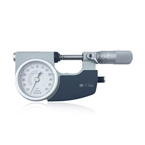 Mikrometer, MICRORTER 510-121 0-25 mm Abschluss: 0,001 mm, wobei der Bereich 0-0,060 mm angegeben ist Mikrometer, MICRORTER 510-121 0-25 mm Abschluss: 0,001 mm, wobei der Bereich 0-0,060 mm angegeben ist von VXDEFP