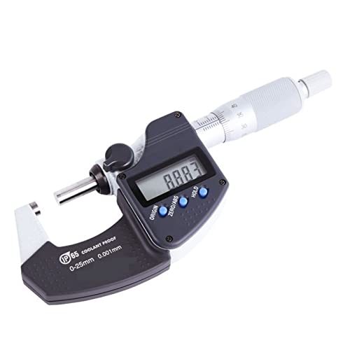 Mikrometer, Messbereich 0-25/50/75/100mm/0,001 293-240/241/242/243-30 Digitale Außenmikrometer IP65 Genauigkeit 1UM(50-75mm) von VXDEFP
