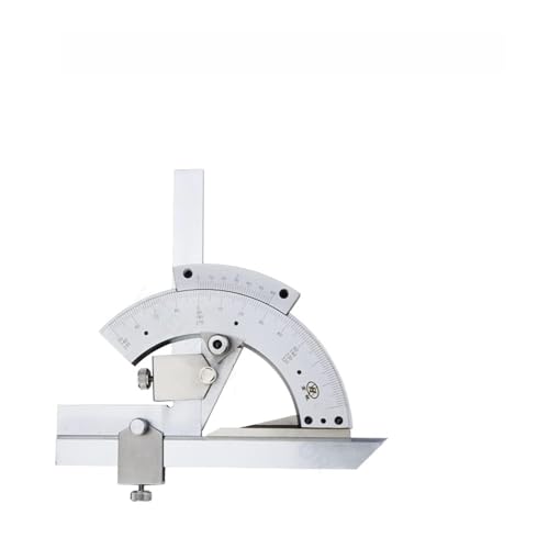 Universal-Winkellineal Winkelmesser Multi-Winkel-Messlineal Tischlerwerkzeuge Winkellehre Goniometro-Winkellineal Winkelsucher(320 Universal) von VXDEFP