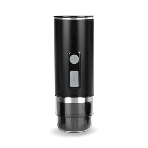 VXDEFP Kaffeemaschinen,Tragbare Kaffeemaschine, 3-in-1-Espresso-Kaffeemaschine, passend for Kapseln/Pulver, elektrische Kaffeekanne for Auto und Zuhause, Camping, Reisen von VXDEFP