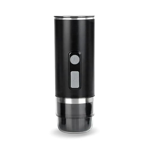 VXDEFP Kaffeemaschinen,Tragbare Kaffeemaschine, 3-in-1 Reisekaffeemaschine Passend for Kapsel/Pulver Elektrische Kaffeekanne for Camping Reise RV Wandern Büro von VXDEFP