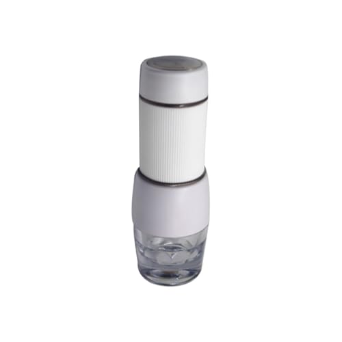 VXDEFP Kaffeemaschinen,Tragbare Kaffeemaschine, Espressomaschine, Handpresse, Kapsel, mahlener Kaffee, tragbare Kaffeemaschine, passend for Kaffeepulver und Kaffeekapsel(White) von VXDEFP
