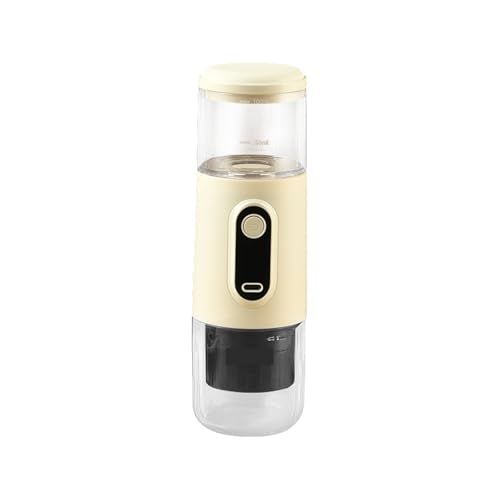 VXDEFP Kaffeemaschinen,Tragbare Kaffeemaschine, Tragbare Espressomaschine for unterwegs, Auto-Kaffeemaschine for Camping – klein, elektrisch, for Wohn, Wandern, Büro von VXDEFP