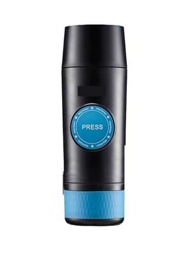 VXDEFP Kaffeemaschinen,Tragbare Kaffeemaschine, Tragbare Mini-Espressomaschine, elektrische USB-Kaffeepulverkapseln mit Heiß- und Kaltextraktion, perfekt for Camping, Wandern, LKW von VXDEFP