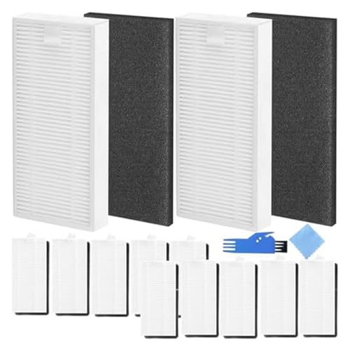 XEBRAD 12 Pcs Hepa-Filter, for Eufy, for RoboVac, for 11S 30C 25C 30 15C 35C 15T Plus Roboter Reiniger Vakuum Filter Ersatz Teile Staubsaugerfilter von VXELY
