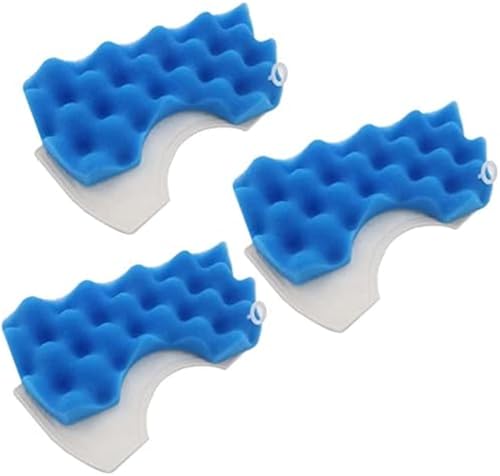XEBRAD 3er-Set Schwamm-Hepa-Filter-Kit, for Roboter-Staubsaugerteile der DJ97-01040C SC43 SC44 SC45 SC47-Serie Staubsaugerfilter von VXELY