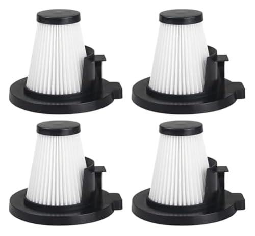 XEBRAD 4er-Pack Staubsaugerfilter-Ersatzset, Ersatzfilter, waschbarer Filter for Handstaubsauger, for IonVac, for ZipVac 8842, Schwammfilter Staubsaugerfilter von VXELY