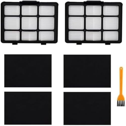 XEBRAD Ersatzfilter-Set for Eureka, for NEN170, waschbare Schwämme und HEPA-Staubsauger Staubsaugerfilter(BLACK B) von VXELY