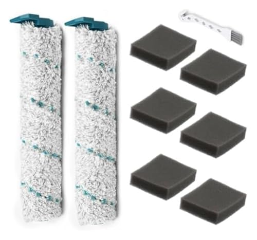 XEBRAD Ersatzteil-Zubehör-Set, for LH11914 LH11922 LH11923 Regulus, for Akku-Staubsauger mit Bürstenrolle, Filterschwämmen und Reinigungsbürste Staubsaugerfilter von VXELY