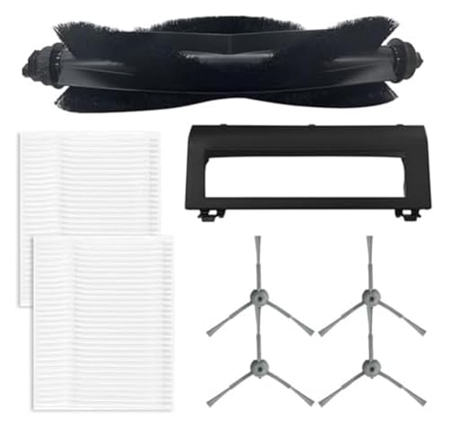 XEBRAD Zubehör-Set, for Eufy, for RoboVac, for L50 SES L60, for Hybrid, Staubsauger, Staubsauger-Ersatzteile mit Seitenbürstenfilter und Schwammrollen-Bürstenschutz Staubsaugerfilter von VXELY