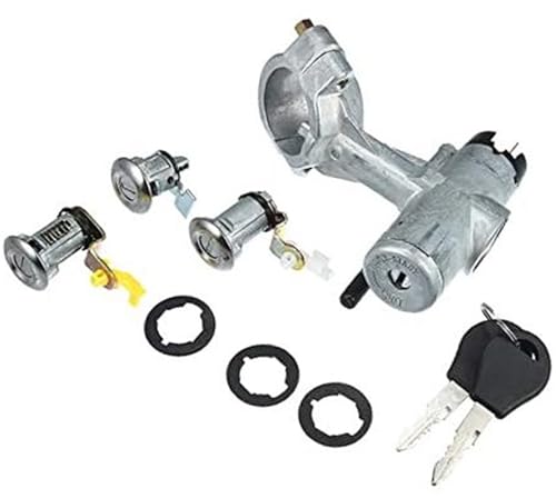 XEBRAD Zündschloss, Anlassertürschloss 99810-16G03, for NISSAN, Metall, 1 Set Zündschlossschloss von VXELY