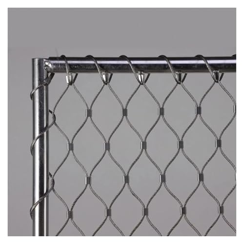 Edelstahl-Seilnetz, Flexibles Schutznetz für Gartentreppen 3cm/1,2mm Netz Geflügelzucht Sicherheitsnetz Geländer(0.8x16m) von VXHCS
