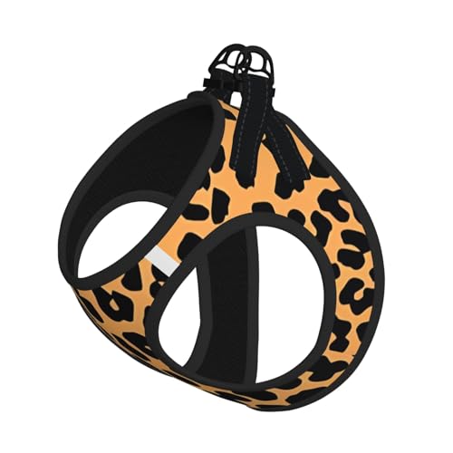 L Pet Leash Vest & Dog Harness - Small Size Leopard Print Leash Set, Reflective, Adjustable for Cats & Dogs L Pet Leash Vest & Dog Harness - Small Size Leopard Print Leash Set, Reflective, Adjustable for Cats & Dogs von VXXNlnn